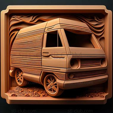 3D модель Mazda Bongo (STL)